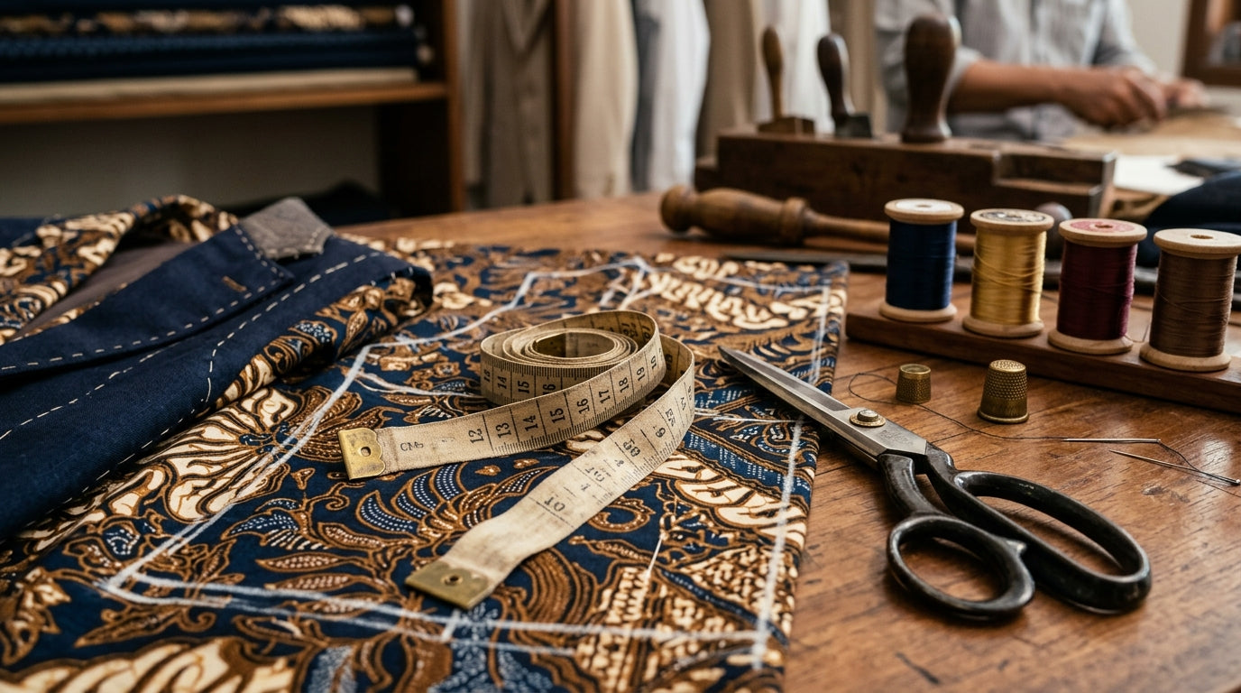 Atelier Penjahit Bespoke Batik Smile